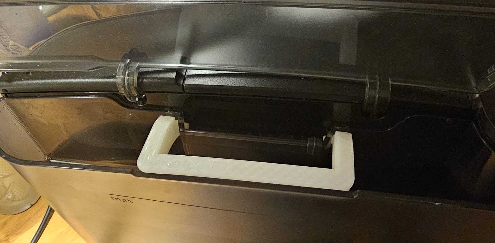 3D-printet håndtak til Siemens EQ6 kaffemaskin